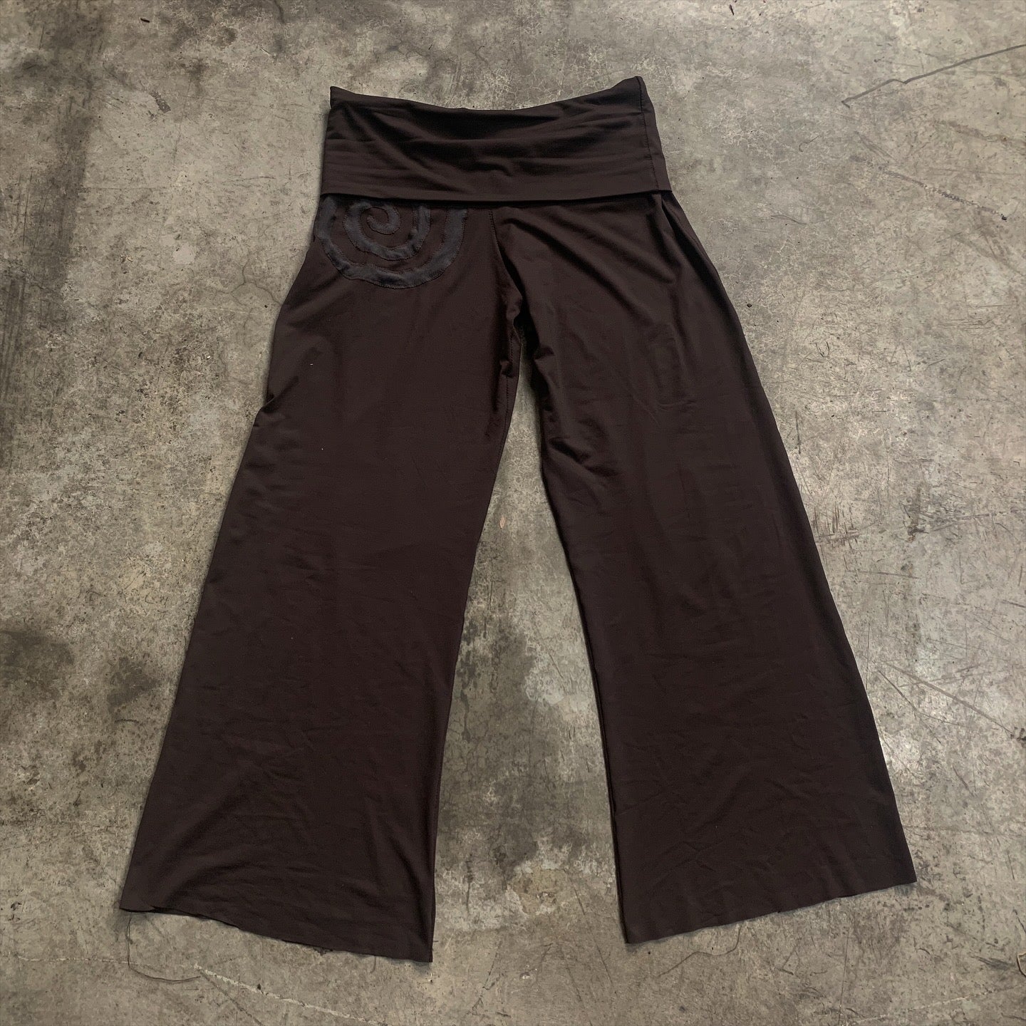 Brown Spiral Pants