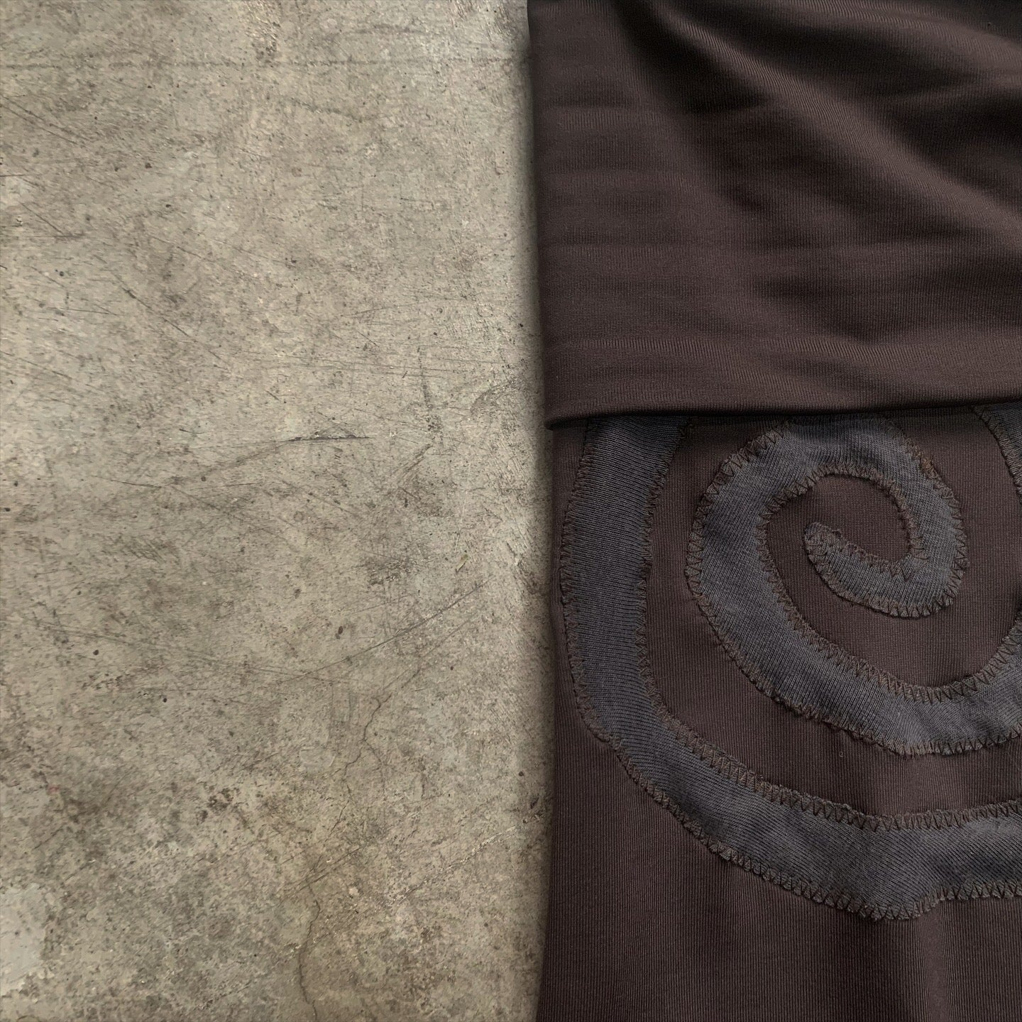 Brown Spiral Pants