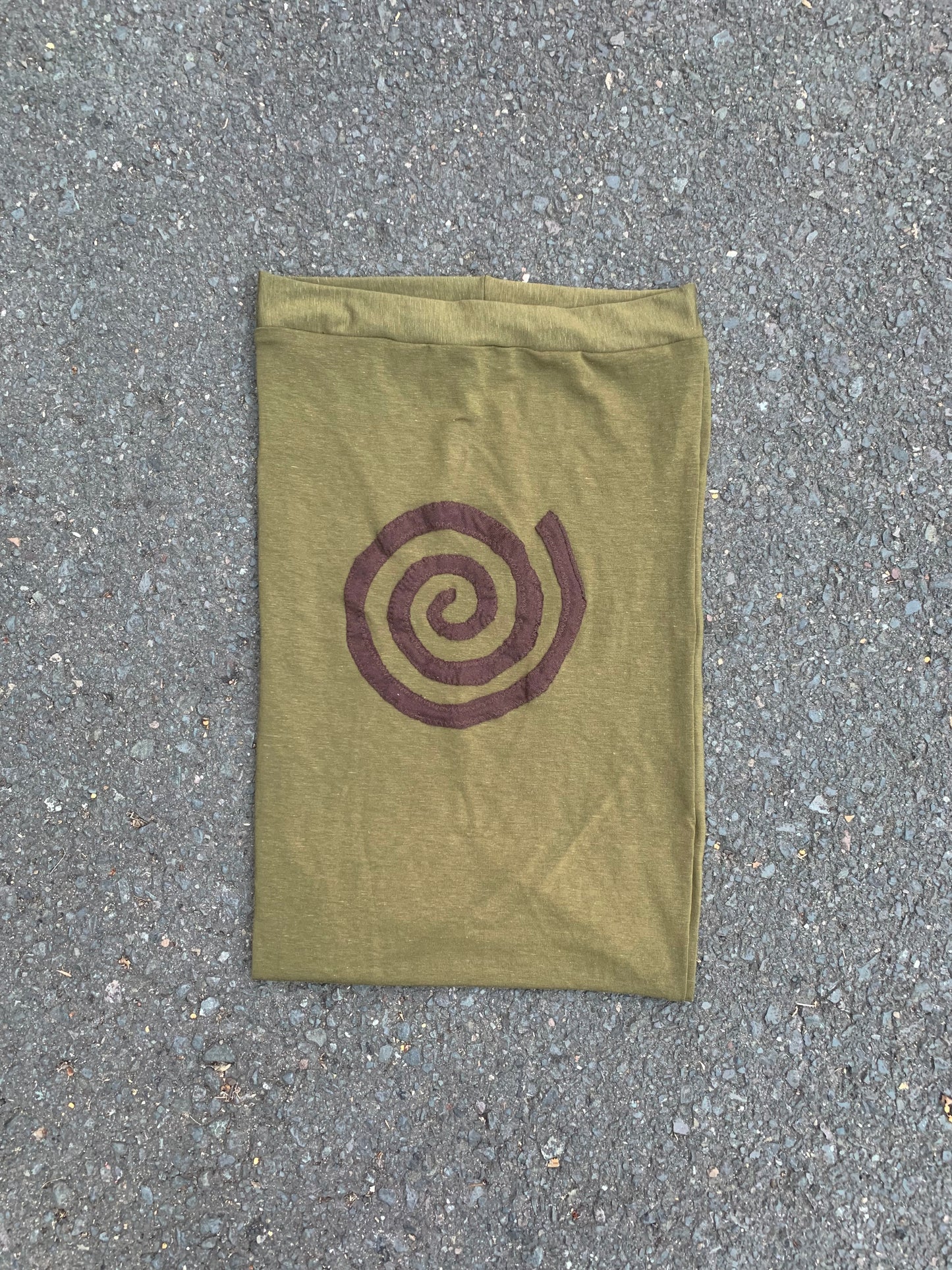 Green Spiral Tube