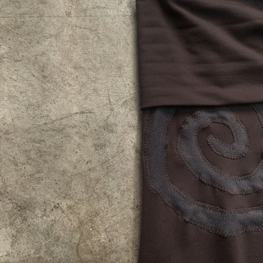 Brown Spiral Pants