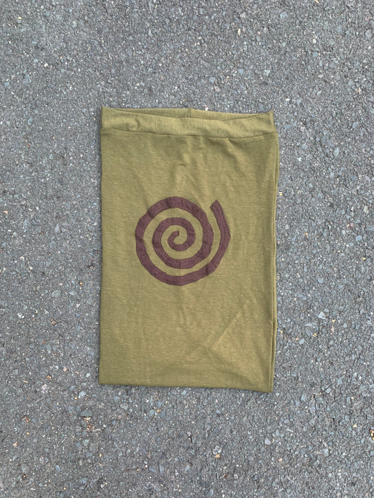 Green Spiral Tube