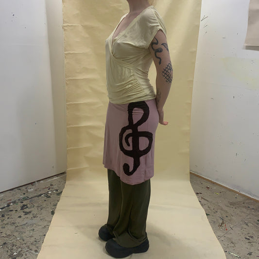 Bamboo Treble music skirt
